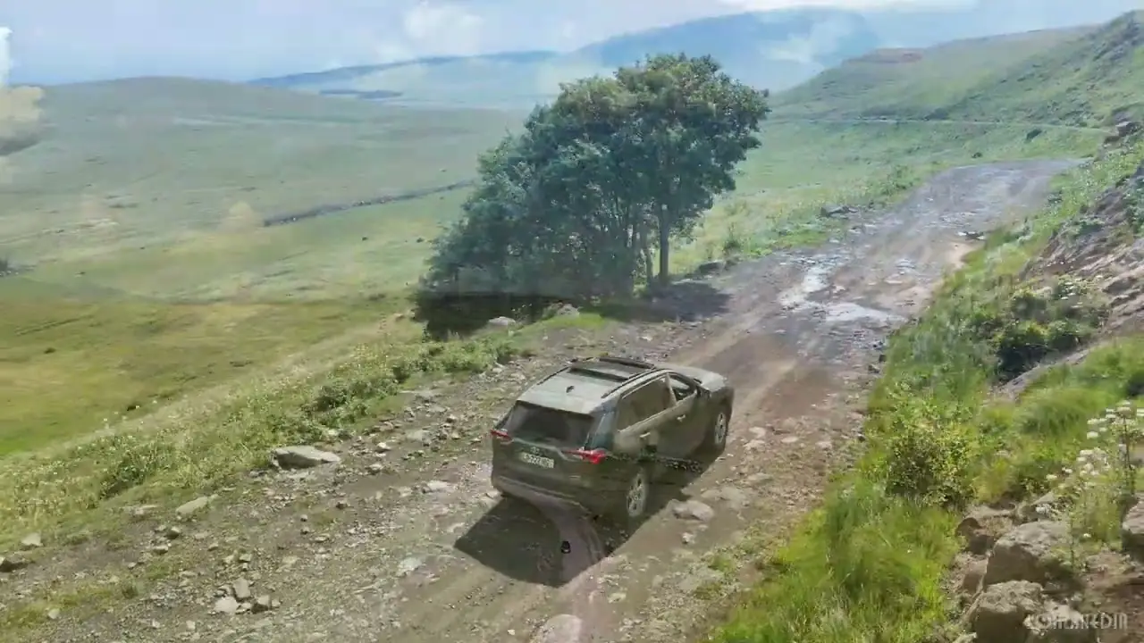 Tskhratskaro Pass, drone video